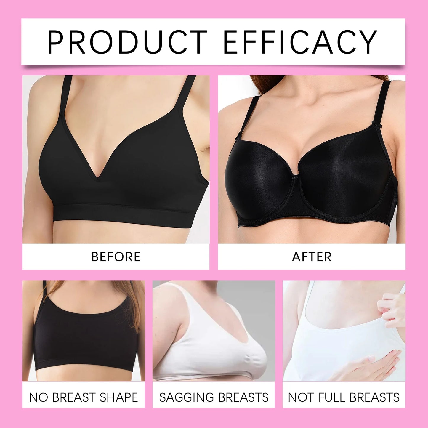 Chest Plumping Lifting Massage Cream, Breast Firming Moisturizing Care Lotion for Women, Deep Hydrating Shaping Bust Cream with Vitamin E & Soy Protein